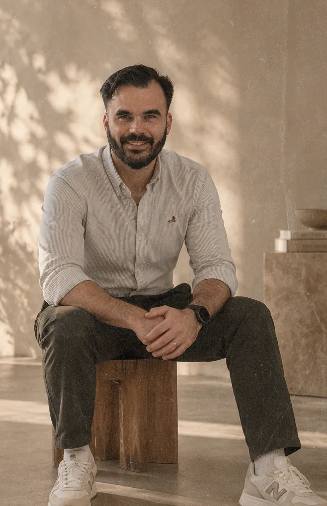 Baptiste, cofondateur de Mineral Home Design